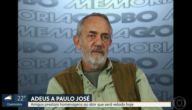 Corpo de Paulo Jos ser velado na tarde desta quinta no Rio