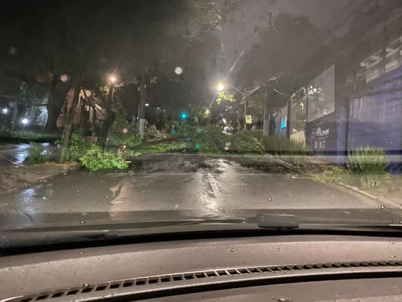 Temporal Causa Bloqueios Em Trechos De Rodovias No Rs Alcir